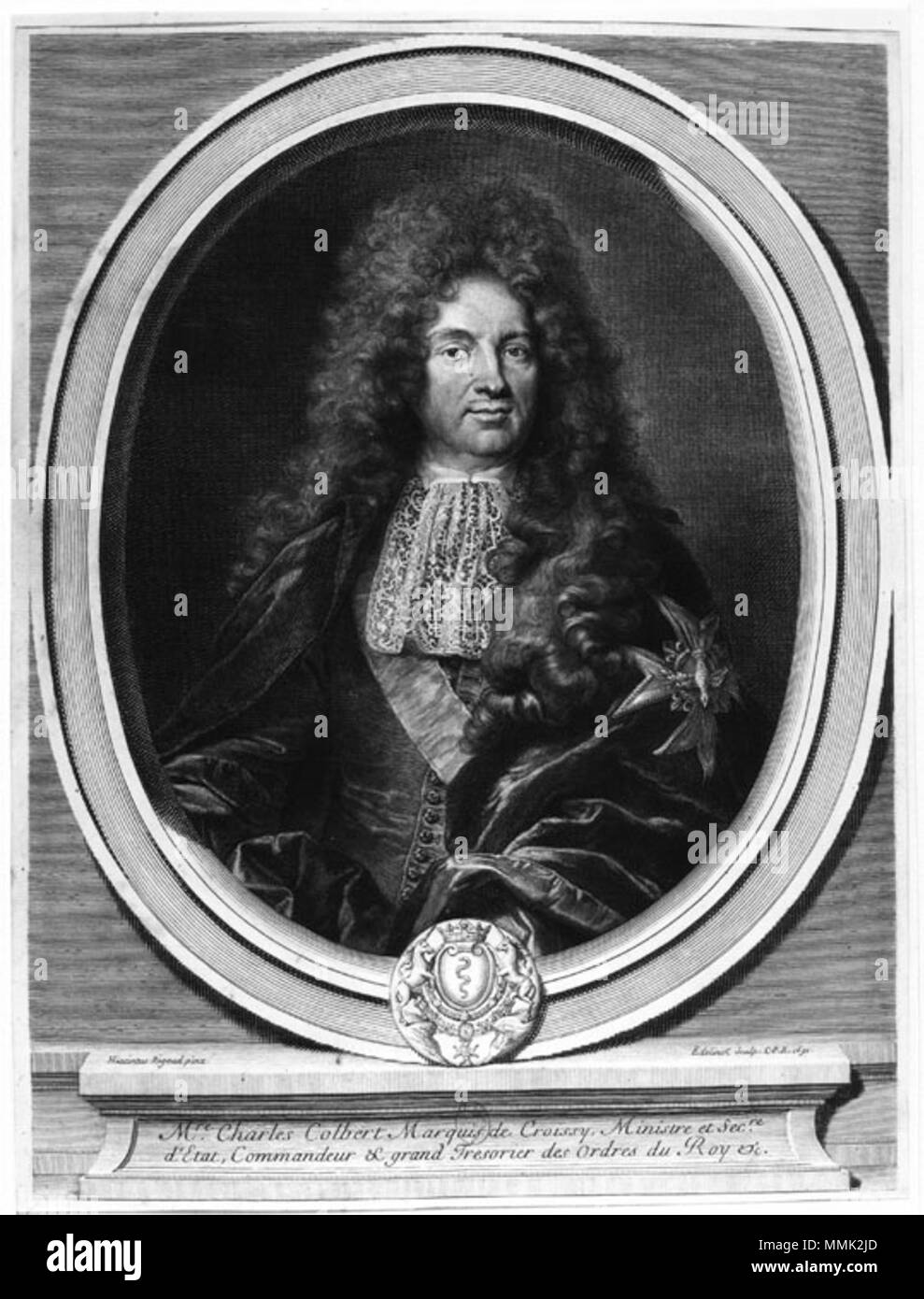 . Charles Colbert de Croissy . 1691. Hyacinthe Rigaud Il duomo (1659-1743) nomi alternativi Hyacinthe François Honoré Mathias Pierre André Jean Rigaud Il duomo di Hyacinthe Rigaud Il duomo y Ros Hyacinthe P. Rigault Descrizione pittore francese, professore, disegnatore e pastellist Data di nascita e morte 18 Luglio 1659 29 dicembre 1743 Luogo di nascita e morte Perpignan Parigi sede di lavoro Perpignan (1669-1670), Lione (1677-1681), a Parigi (1681-1743), Roma (1682), Perpignan (1695) Autorità di controllo : Q49898 VIAF:?ISNI 71428427:?0000 0001 2138 7361 ULAN:?500024827 LCCN:?N91019377 WGA:?Rigaud Il duomo, Hyacinthe WorldCat Charles Foto Stock