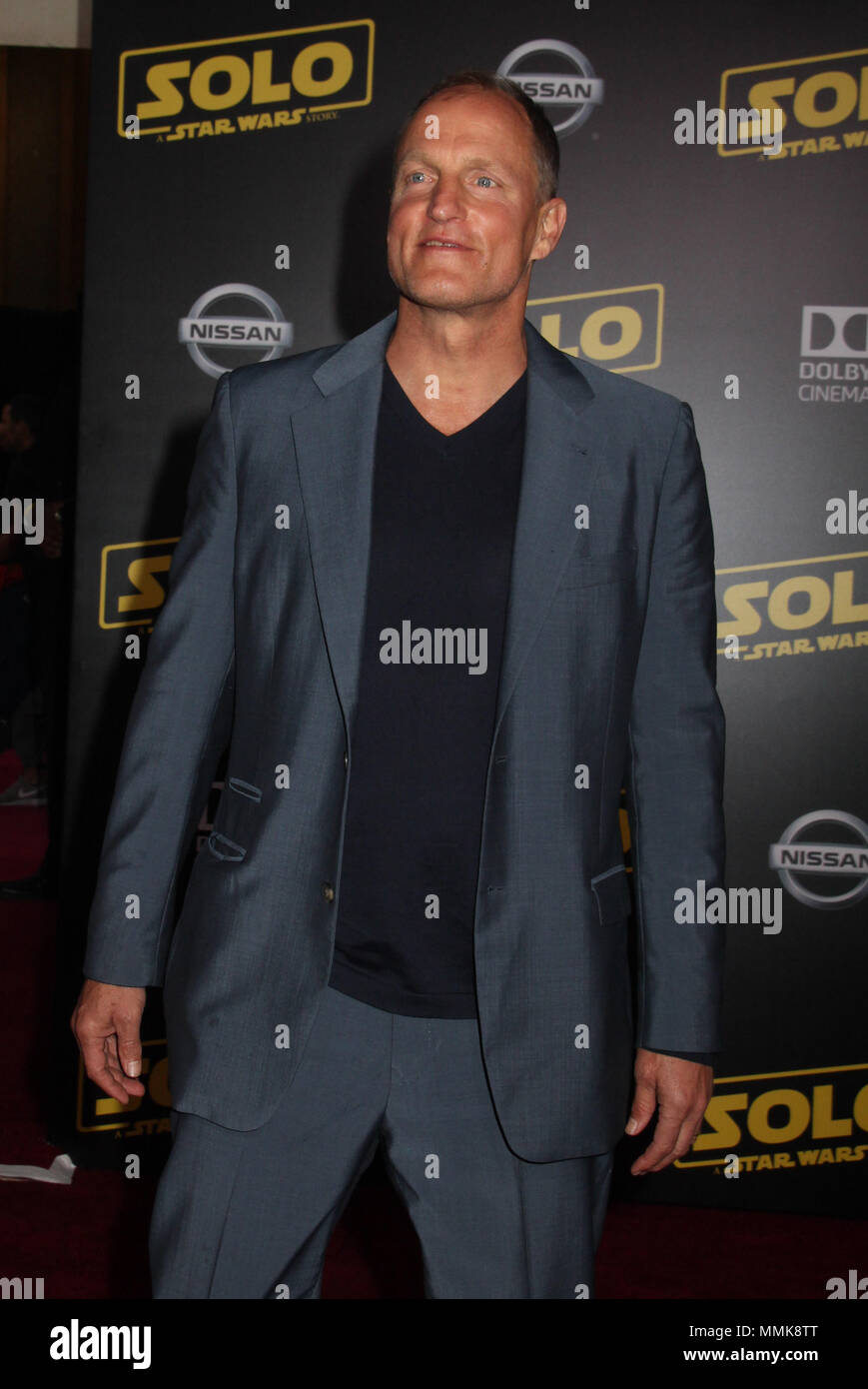 Woody Harrelson 05/10/2018 La Premiere mondiale di 'Solo: una Star Wars Storia" tenutasi a Hollywood, CA Foto: Cronos/Hollywood News Credito: Cronos/Alamy Live News Foto Stock