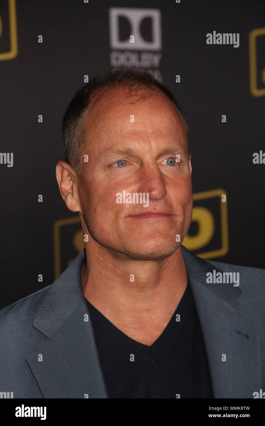 Woody Harrelson 05/10/2018 La Premiere mondiale di 'Solo: una Star Wars Storia" tenutasi a Hollywood, CA Foto: Cronos/Hollywood News Credito: Cronos/Alamy Live News Foto Stock