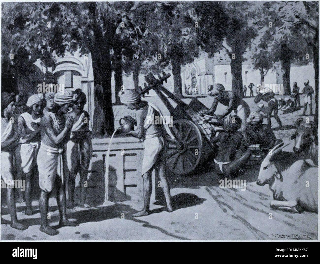 . Esatta data di pubblicazione sconosciuta.. Unknown 43 Anathapindika il grande atto di carità Foto Stock