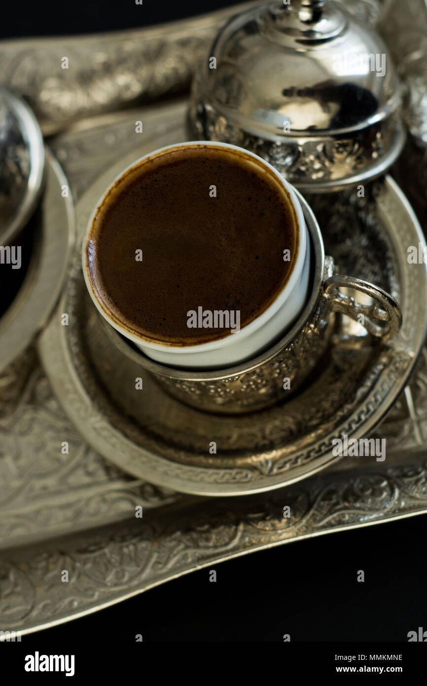Il caffè turco Foto Stock