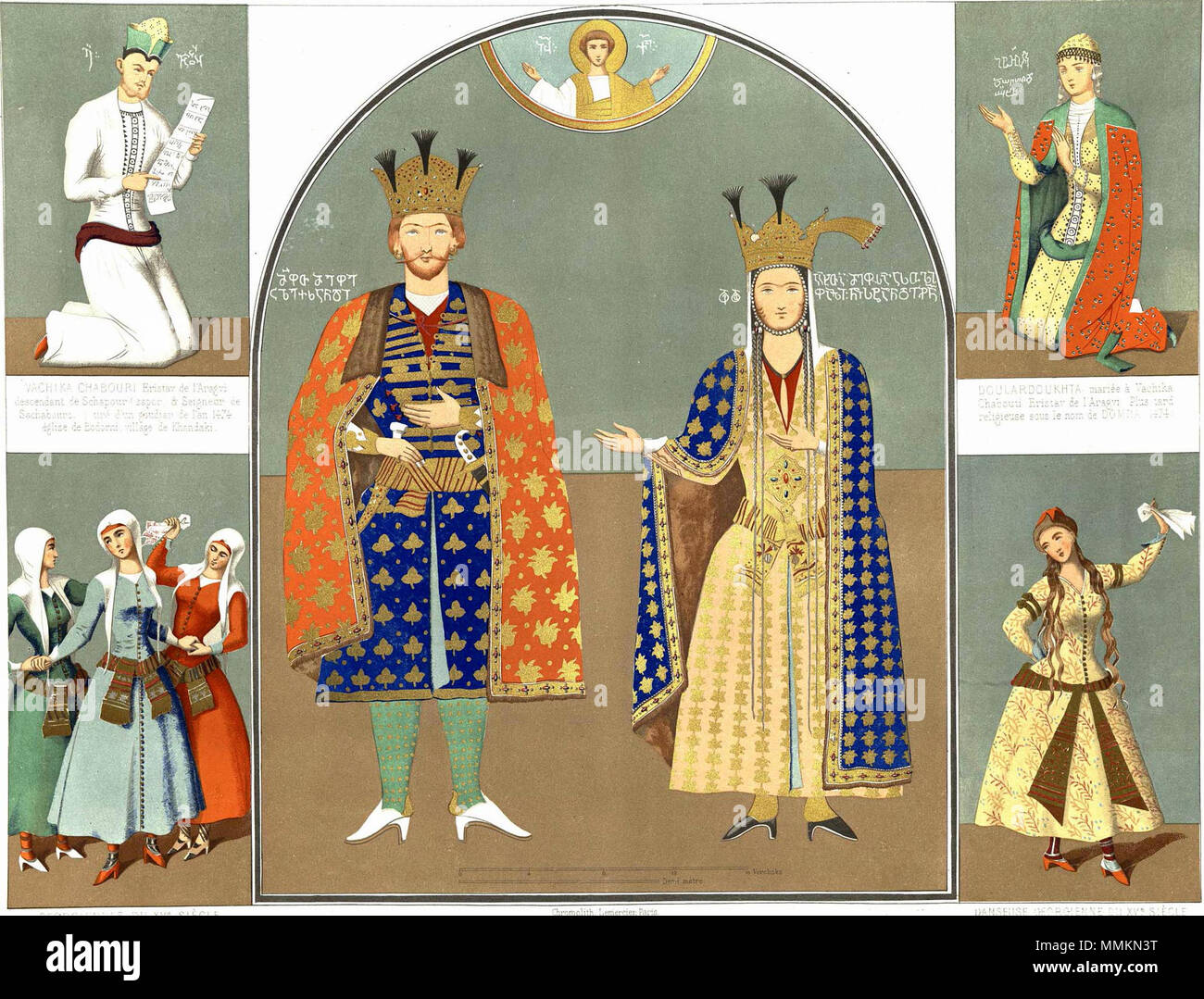 . Français : Georgie au XVI siecle. Alexandre, Roi des Rois,1417-1442. . Pubblicato 1847. Grigory Gagarin (1810-1893) nomi alternativi Grigory Grigorievich Gagarin Descrizione artista russo, Diplomat, iconografa pittore e la data di nascita e morte 11 Maggio 1810 30 gennaio 1893 Luogo di nascita e morte di San Pietroburgo, Russia Chelles, Francia sede di lavoro Impero Russo, Caucaso, Tbilisi, San Pietroburgo Autorità controllo : Q887801 VIAF:?106966284 ISNI:?0000 0001 2146 4427 ULAN:?500025091 LCCN:?n83006301 GND:?117671126 WorldCat libro autore: Ernest Stackelberg (1813-1870) G Foto Stock
