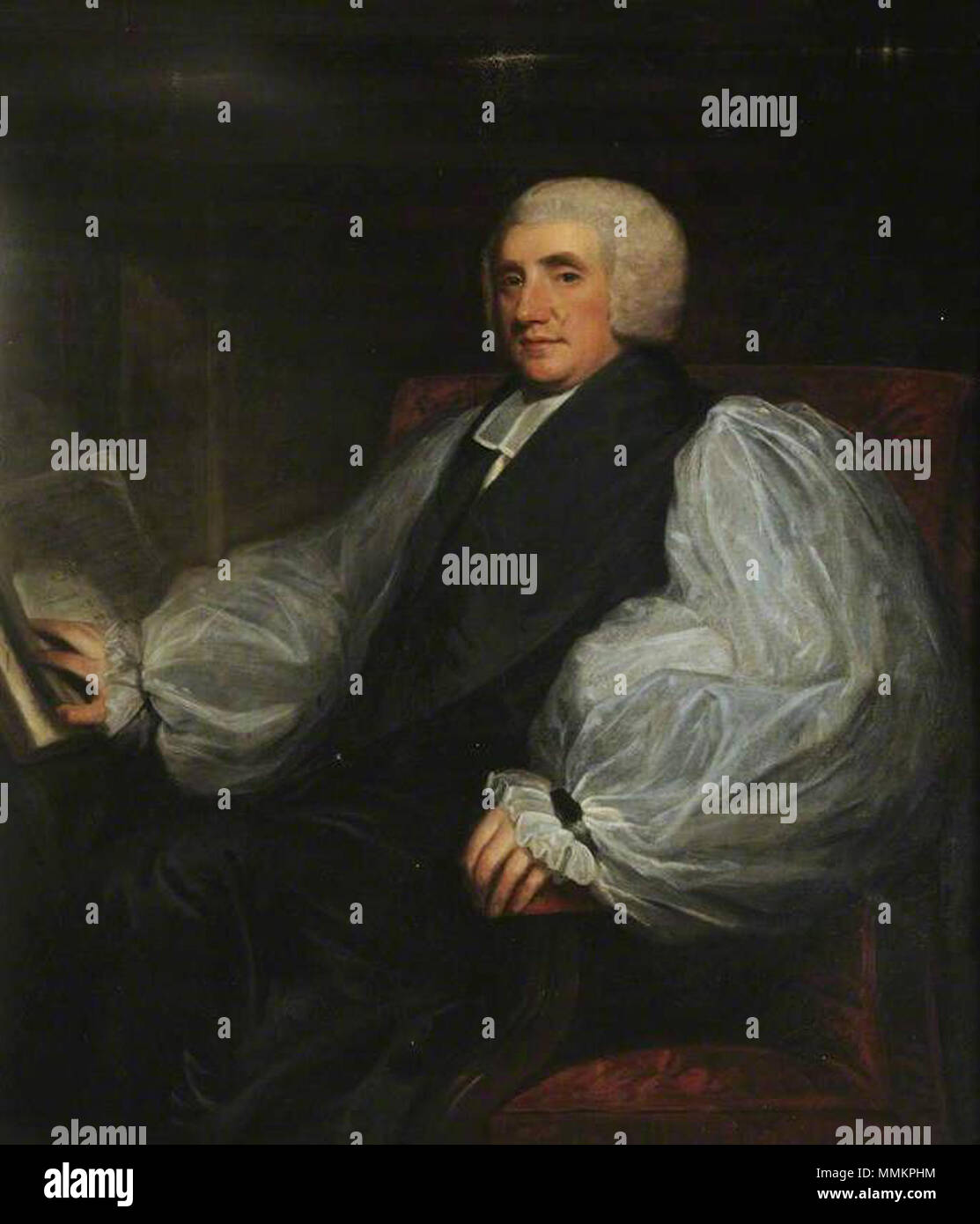 . Inglese: Edward Venables-Vernon-Harcourt, arcivescovo di York Edward Venables Vernon-Harcourt (1757-1847) Abp Edward V-V-Harcourt da John Hoppner Foto Stock