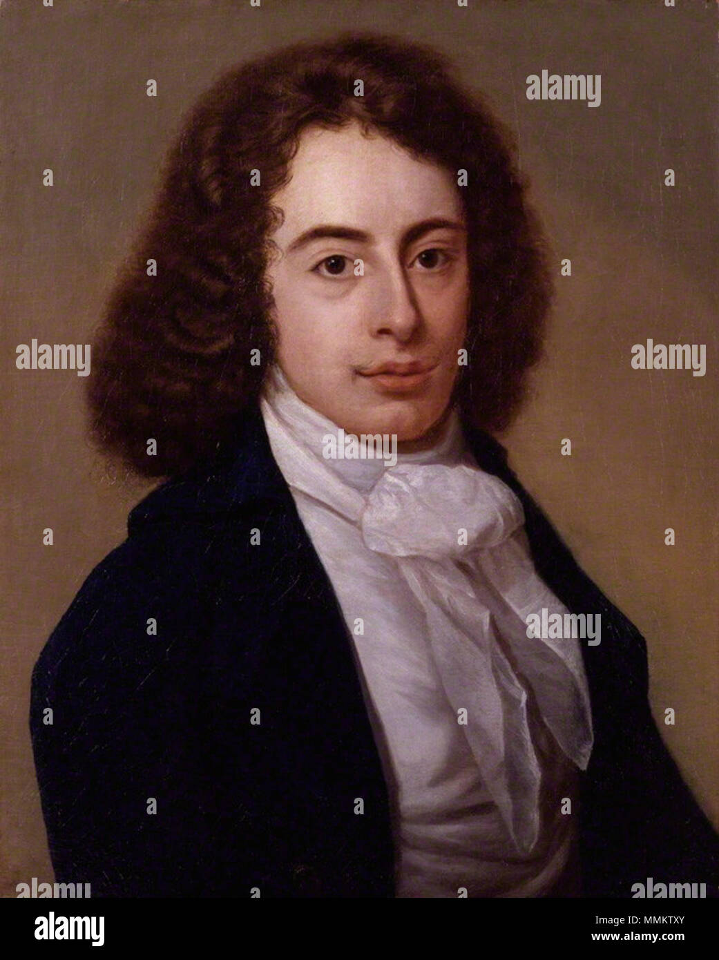 Da Peter Vandyke, olio su tela, 1795 Robert Southey da Vandyke Foto Stock