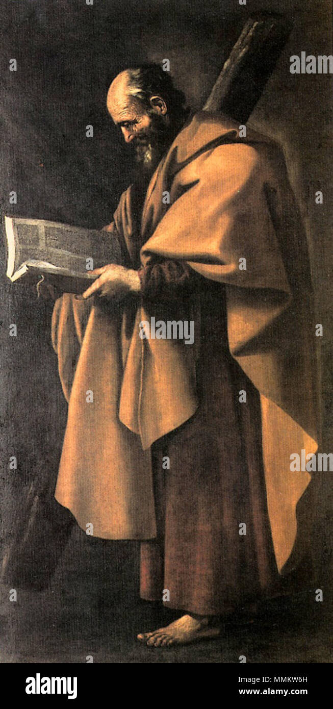 Francisco de Zurbarán - Santo André Foto Stock