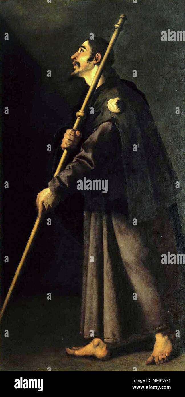 Francisco de Zurbarán - São Tiago Maior Foto Stock