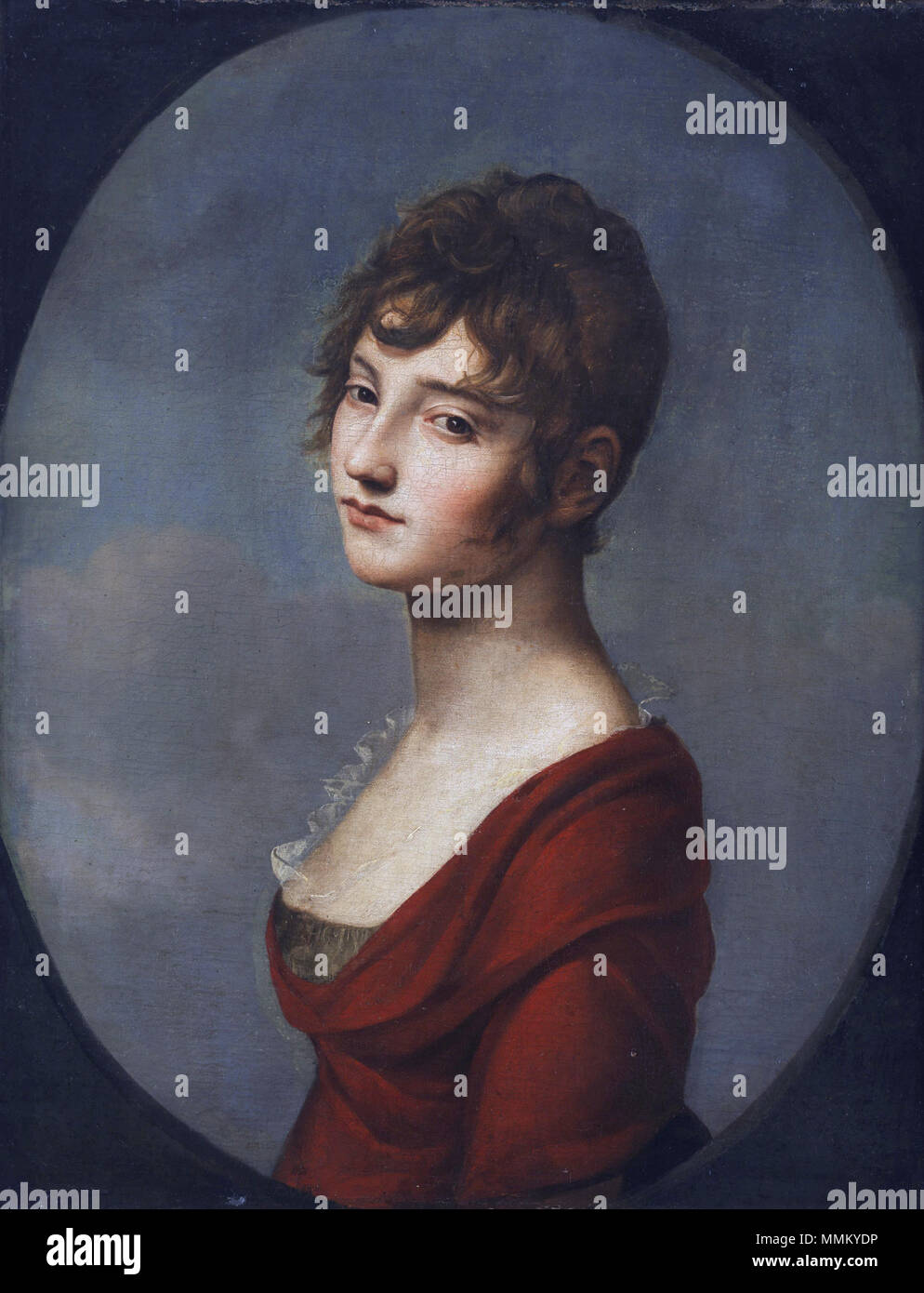 . Inglese: Amalie Wolff-Malcolmi (1780 - 1851) olio su tela 60 x 49 cm Amalie Wolff-Malcolmi (1780 - 1851) *olio su tela *60 x 49 cm *1798 - 1805 Amalie Wolff-Malcolmi, da Johann Friedrich August Tischbein Foto Stock