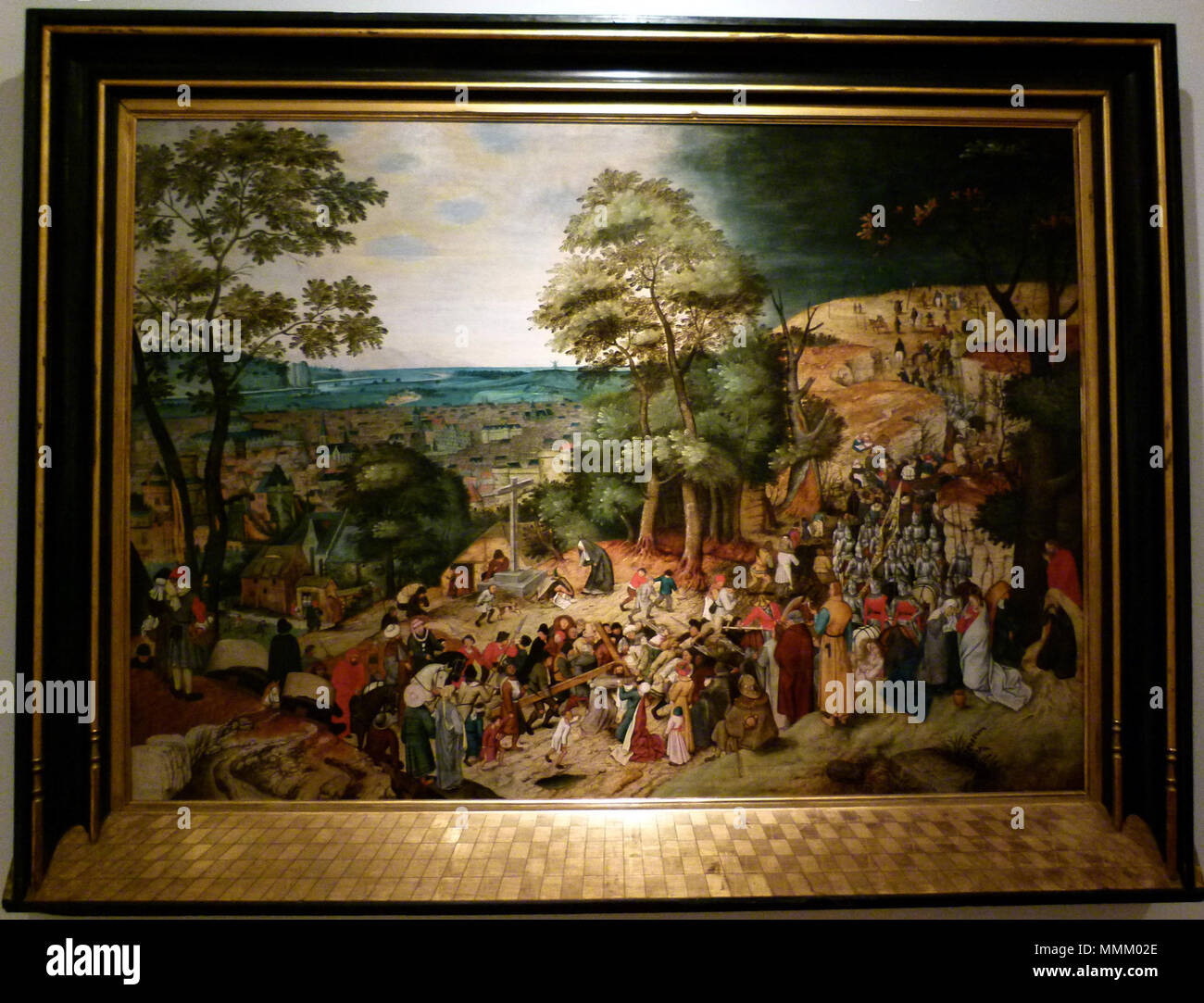 Cristo che porta la croce. Tra il 1579 e il 1638. Pieter Brueghel II (1565-1638) Kruisdraging, ca 1605 (RCE 4042) Foto Stock