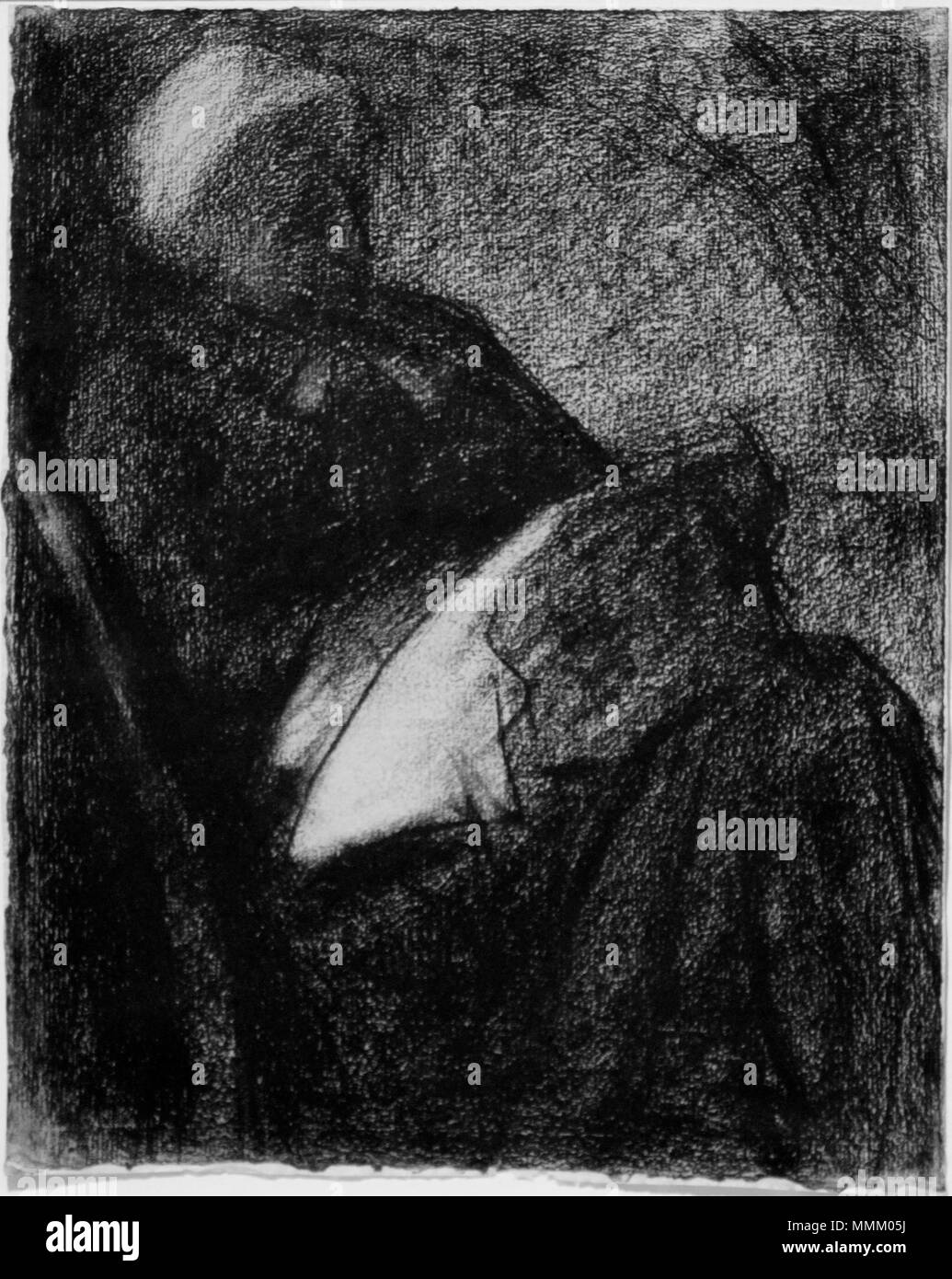. Inglese: Ricamatore Deutsch: Stickende Frau Français : Brodeuse Русский: вышивальщик . 1881. Georges Seurat (1859-1891) Descrizione pittore francese, disegnatore litografo e designer Data di nascita e morte 2 Dicembre 1859 29 marzo 1891 Luogo di nascita e morte Parigi Parigi sede di lavoro Brest (1879), Parigi (novembre 1880), Borgogna (1881), Parigi (1882-1886), la Normandia (1885), Honfleur (1886), Parigi (1886), Port-en-Bessin-Huppain (luglio 1888), Le Crotoy (1889), Gravelines (1890), Parigi (1890-1891) Autorità di controllo : Q34013 VIAF:?ISNI 24608076:?0000 0001 0855 9616 ULAN:?500008873 Foto Stock