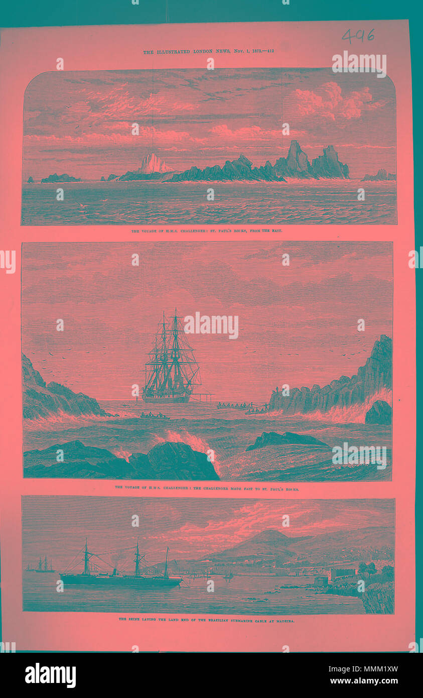 . Il Illustrated London News, 1873, p. 412 . 1 novembre 1873. ILN sconosciuto 1873, p. 412 Foto Stock