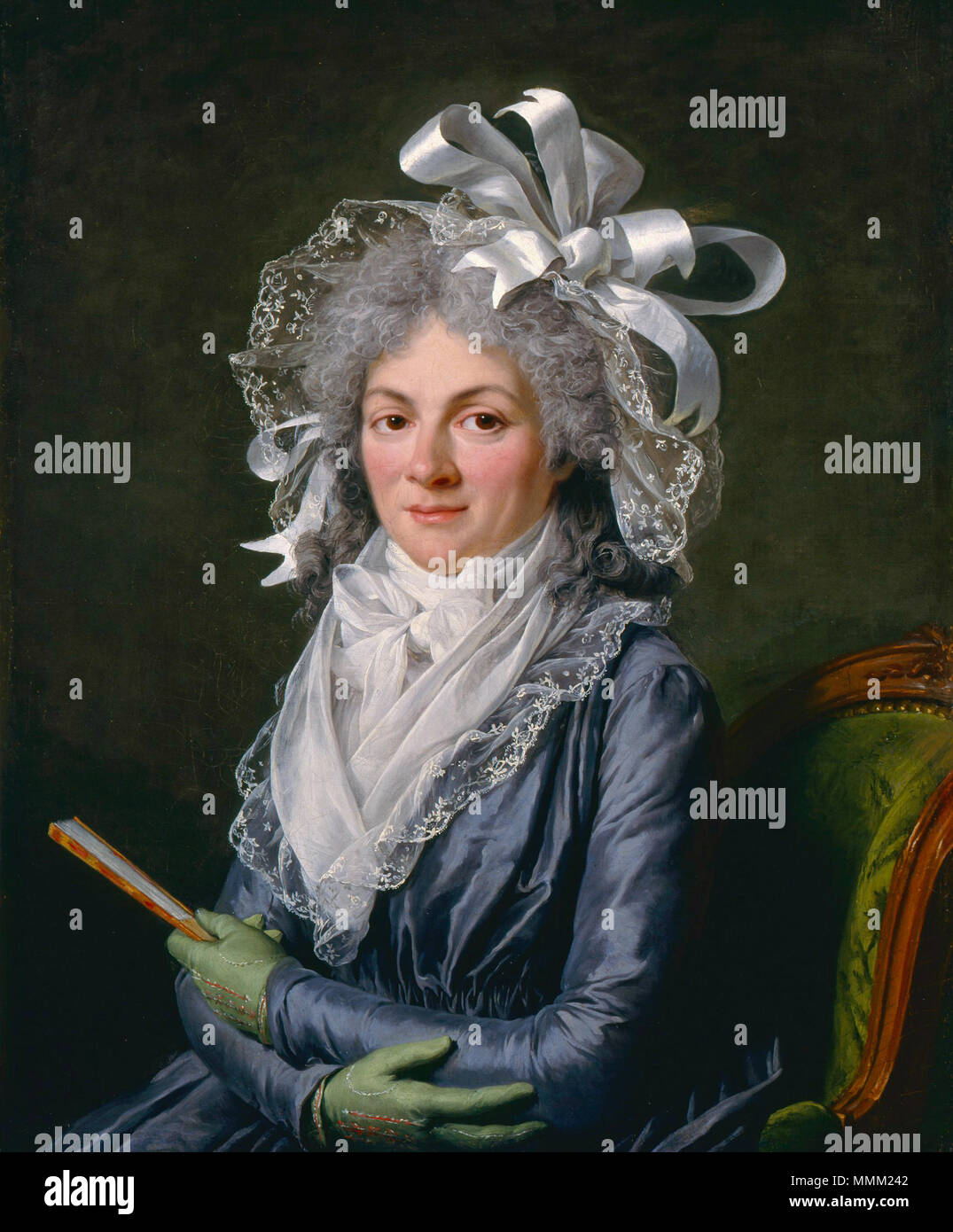 Madame de Genlis Ritratto di Madame de Genlis (1746-1830). 1790. Madame de Genlis 1780 Foto Stock
