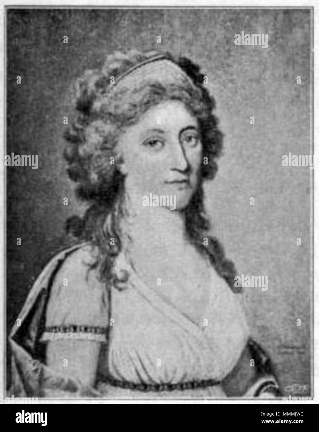 . Inglese: Regina Hedvig Charlotta di Svezia Svenska: Drottning Hedvig Charlotta . 1797. Adolf Ulrik Wertmüller nomi alternativi Adolf Ulrich Wertmüller, Adolph-Ulrich Wertmüller Descrizione-Svedese SE/US pittore Data di nascita e morte 18 Febbraio 1751 / 19 Febbraio 1751 5 Agosto 1811 / 5 ottobre 1811 Luogo di nascita e morte Stoccolma Wilmington periodo di lavoro da 1780s fino a -1800s posizione di lavoro in Francia, in Spagna (1790-1794) e le autorità USA controllo : Q116418 VIAF:?3271501 ISNI:?0000 0000 6.674 5970 ULAN:?500000778 LCCN:?n91023284 GND:?119011948 WorldCat 203-Drottning Hedvig-Svensk Foto Stock