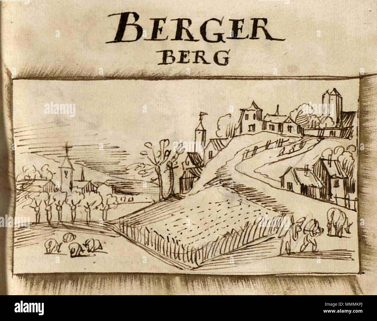 . 1597. Johannes Bertelius (-1607) nomi alternativi Johannes Bertels,Johannes Bertelius Descrizione storico lussemburghese e abate Data di nascita e morte 1544 / 12 Ottobre 1544 19 Giugno 1607 Luogo di nascita e morte Leuven Echternach sede di lavoro Lussemburgo, Archives nationales competente controllo : Q445165 VIAF:?120694994 ISNI:?0000 0001 0860 3795 GND:?123705525 BPN:?34039303 Bergerberg da Jean Bertels 1597 Foto Stock