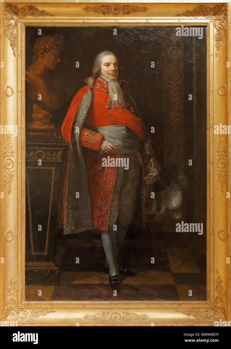 Charles-Maurice de Talleyrand-Périgord, Principe de Bénévent Charles-Maurice de Talleyrand-Périgord, Principe de Bénévent da Pierre-Paul Prud'hon, Museo Carnavalet 01 Foto Stock