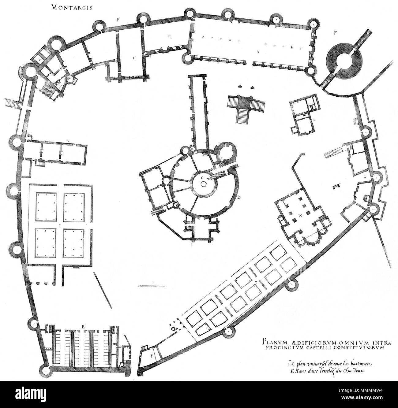 . Inglese: incisione da Le premier volume des plus eccellenti Bastiments de France da Jacques I Androuet du Cerceau: piano di Château de Montargis . 1576. Jacques mi Androuet du Cerceau (1510-1585) nomi alternativi Jacques Androuet; Jacques Androuet du Cerceau l'Ancien; Jacques Androuet Du Cerceau; Jacques Androuet DuCerceau; Jacques Androuet Ducerceau Descrizione architetto francese, rame incisore e disegnatore padre di Baptiste Androuet du Cerceau padre di Jacques II Androuet du Cerceau Data di nascita e morte 1510 o 1512 Gennaio 1584 Luogo di nascita e morte Parigi Annecy Aut Foto Stock . Inglese: incisione da Le premier volume des plus eccellenti Bastiments de France da Jacques I Androuet du Cerceau: piano di Château de Montargis . 1576. Jacques mi Androuet du Cerceau (1510-1585) nomi alternativi Jacques Androuet; Jacques Androuet du Cerceau l'Ancien; Jacques Androuet Du Cerceau; Jacques Androuet DuCerceau; Jacques Androuet Ducerceau Descrizione architetto francese, rame incisore e disegnatore padre di Baptiste Androuet du Cerceau padre di Jacques II Androuet du Cerceau Data di nascita e morte 1510 o 1512 Gennaio 1584 Luogo di nascita e morte Parigi Annecy Aut Foto Stock
