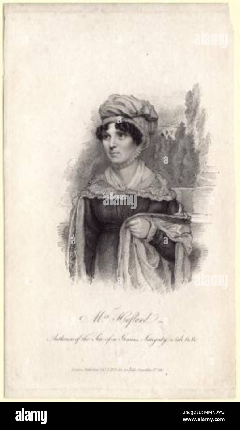 . Inglese: Barbara Hofland 1770-1844 (née causa) autore NPG NUMERO D7977 . <1850?. Unknown 72 Barbara Hofland Foto Stock