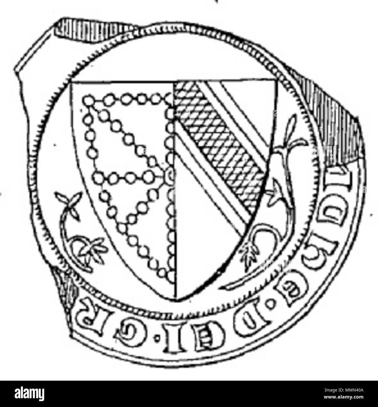 . Inglese: Blanche di Artois . tra 1888 e 1892. Paolo Laplagne Barris 86 Blanche di Artois Foto Stock