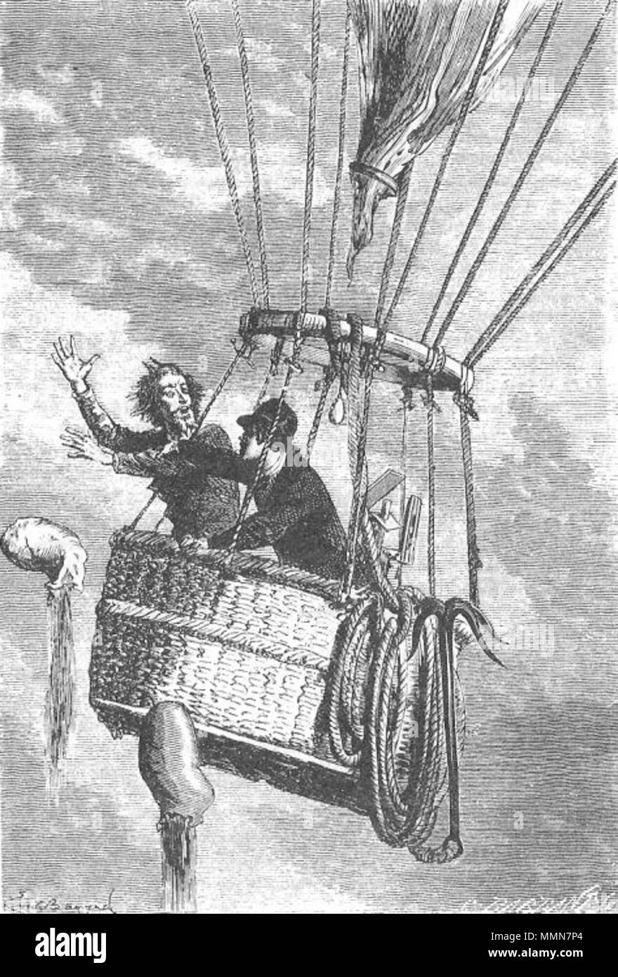 'Un dramma in aria' da Émile Bayard 2 Foto Stock