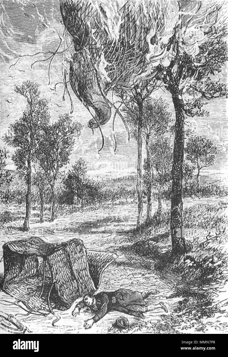 'Un dramma in aria' da Émile Bayard 5 Foto Stock