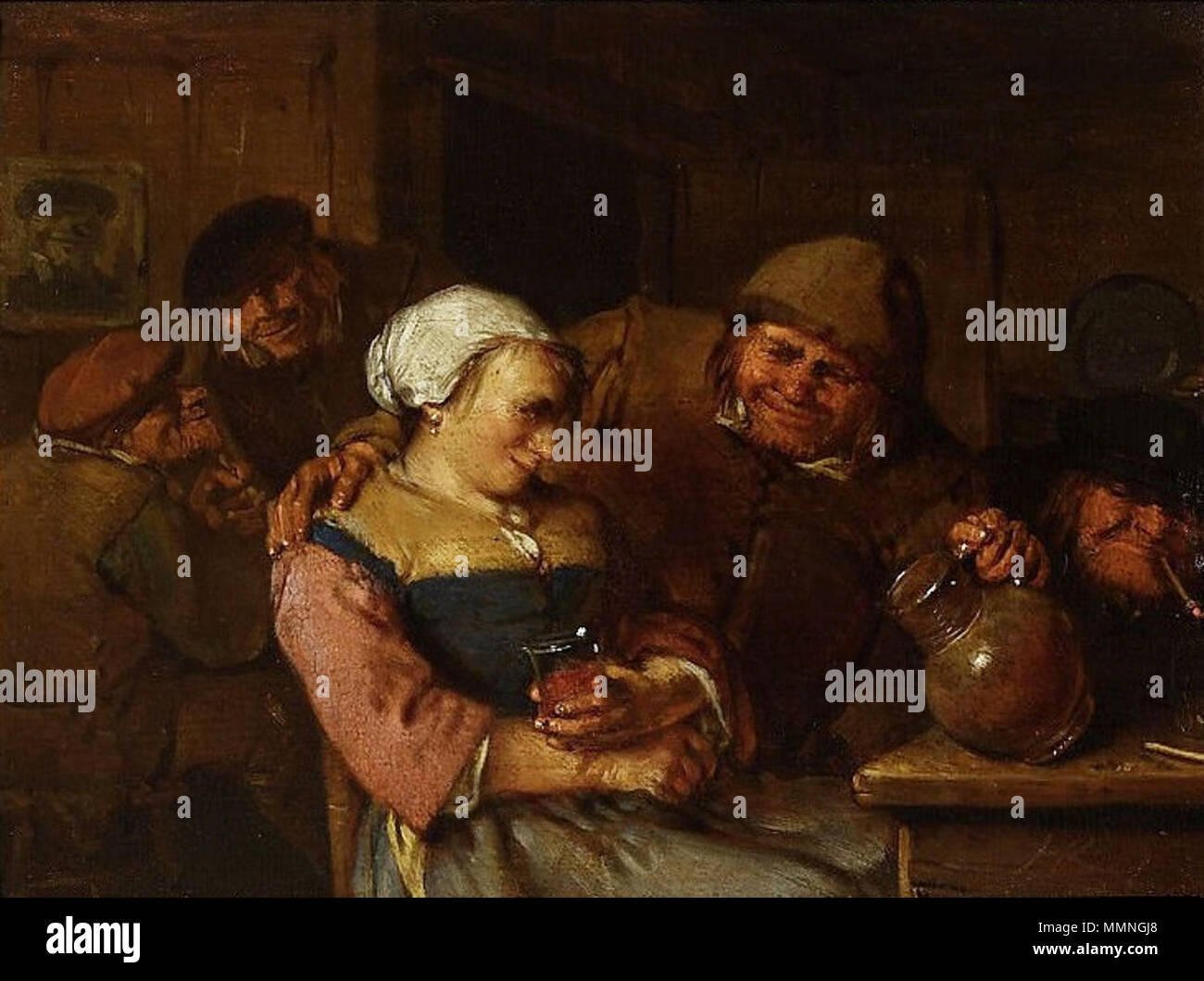 Il bicchiere di vino.. quarto trimestre del xvii secolo. Heemskerck bicchiere di vino Foto Stock