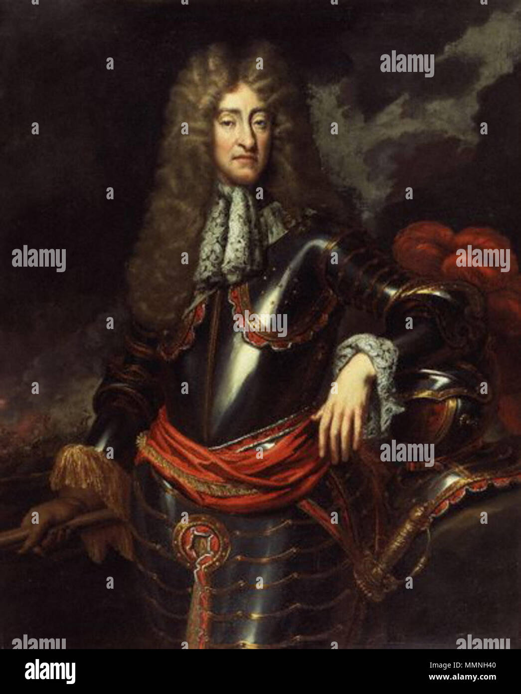 Re James II Foto Stock