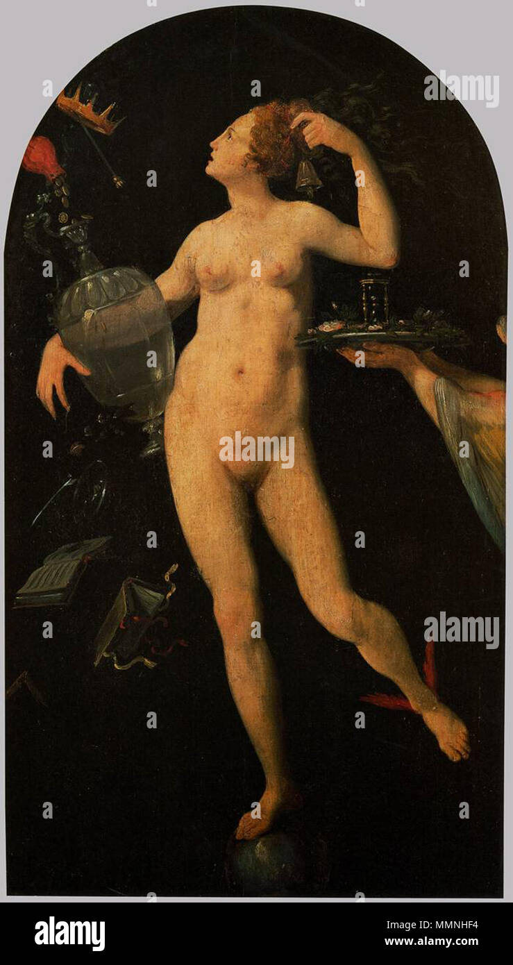 Fortuna. Il XVI secolo. Cinquecentesca di ignoti pittori - Fortuna - WGA23948 Foto Stock