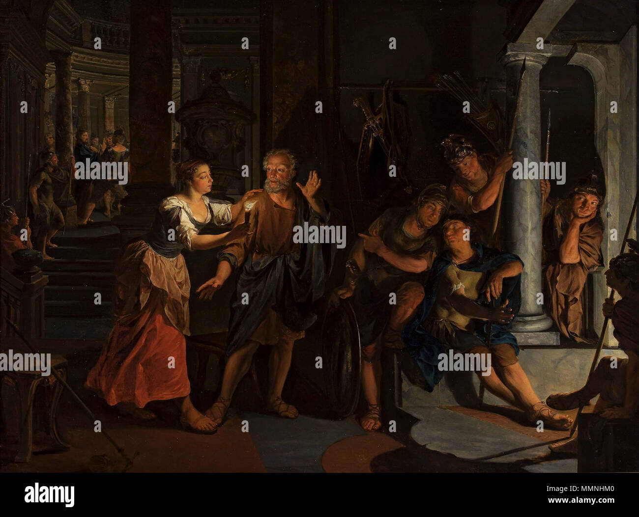 Knüpfer negazione di San Pietro Foto Stock