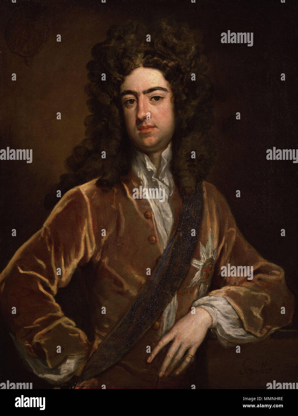 . Ritratto di Charles Lennox, primo duca di Richmond e Lennox (1672-1723) Charles Lennox, primo duca di Richmond e Lennox. circa 1703-1710. Charles Lennox, primo duca di Richmond e Lennox da Sir Godfrey Kneller, BT Foto Stock