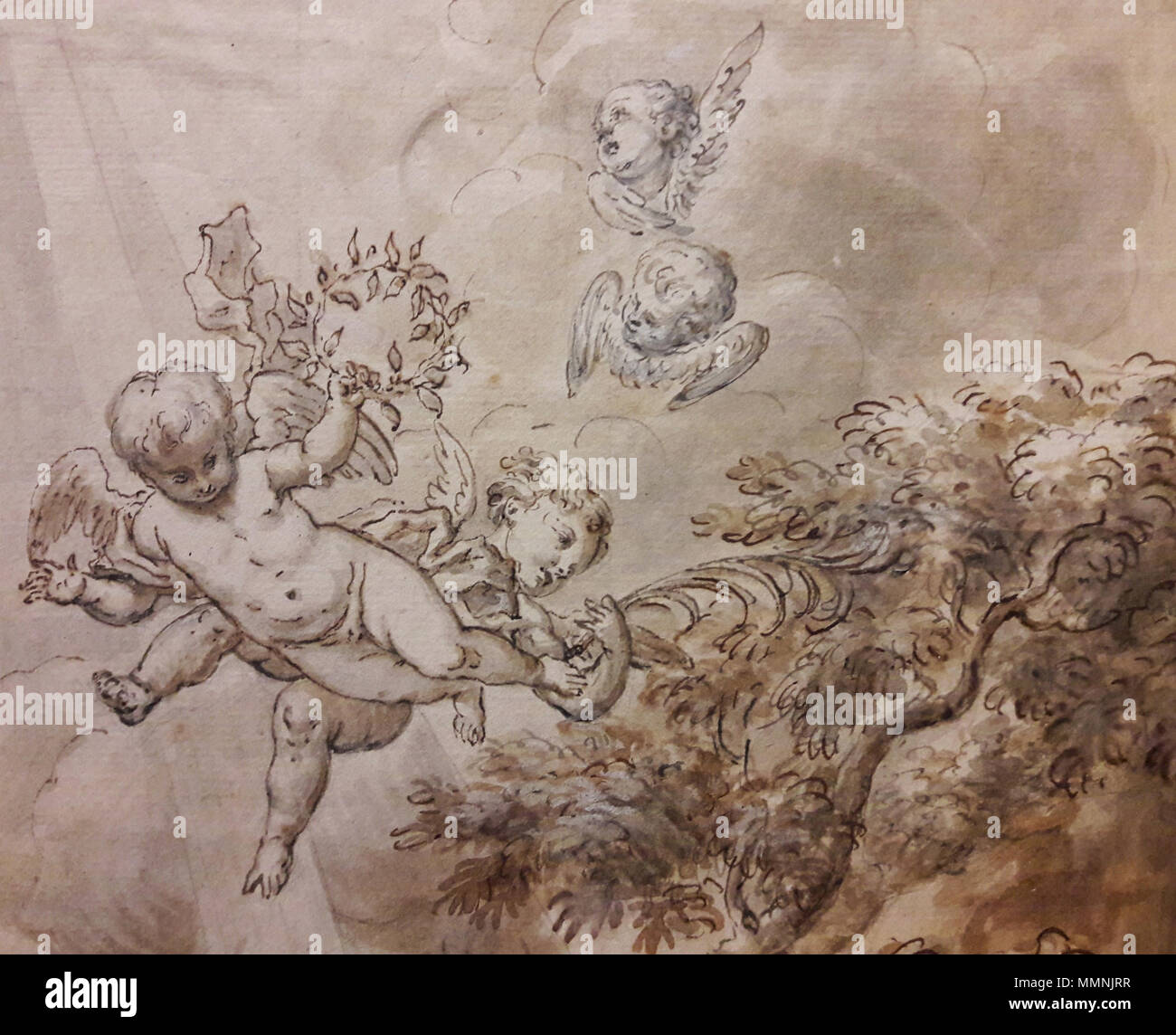 Allegoria della fede (dettaglio).. circa 1730. Verheyden Allegoria della fede (dettaglio) 01 Foto Stock