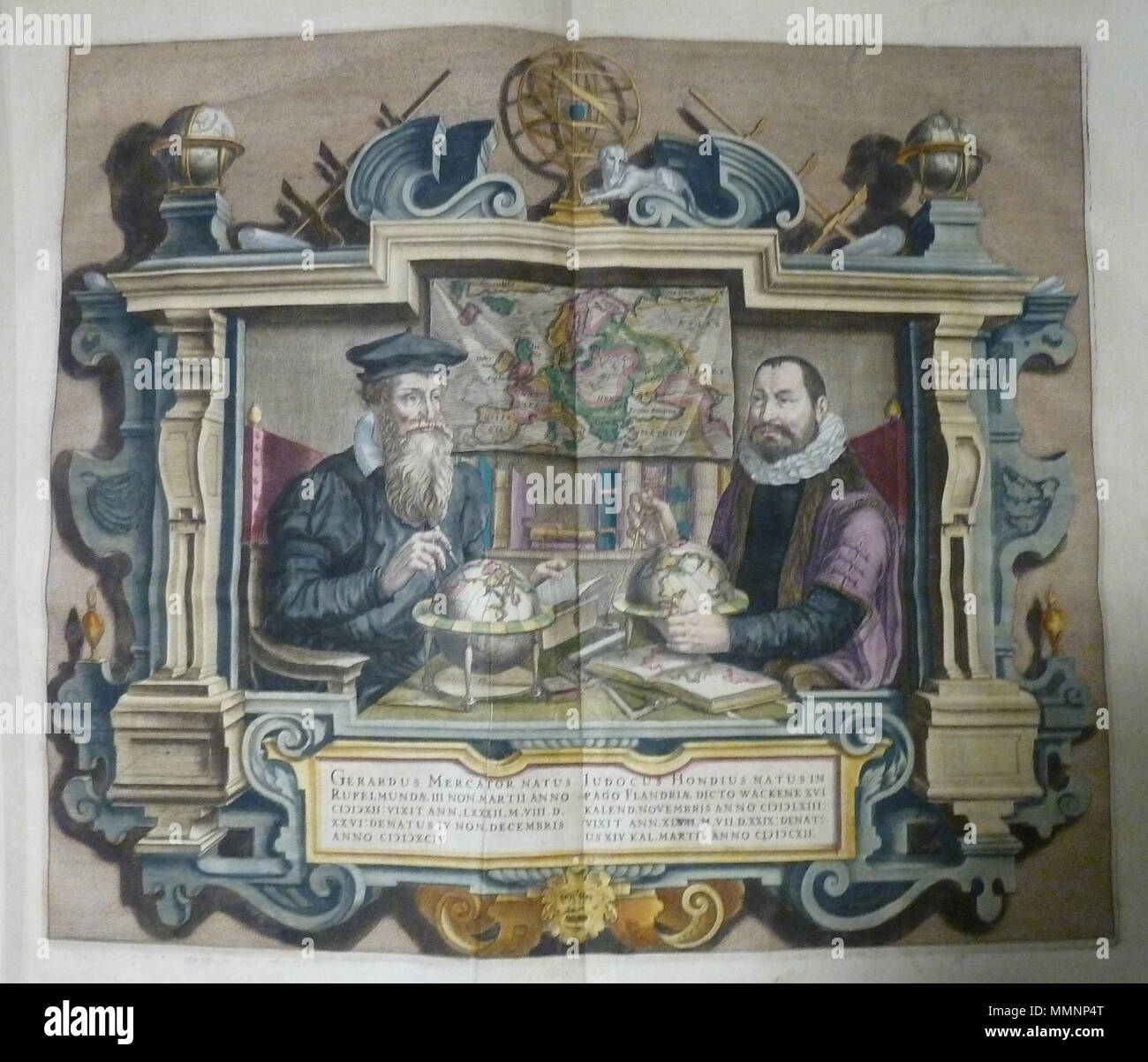 . Localizzazione o posizione del fotografo Italia > Bologna > Via Zamboni, 33 Italiano: Museo di Palazzo Poggi: Atlas sive Cosmographicae Meditationes de Fabrica mundi et Fabricati Fugura (1630) Autore Gerardus Mercator (-1594) nomi alternativi Gerardo Mercatore; Gerard De Kremer; Gerard de Cremere; Gerhard Mercator; Gérard Mercator Descrizione matematico, geografo e cartografo Data di nascita e morte 5 Marzo 1512 / 5 Marzo 1512 2 dicembre 1594 Luogo di nascita e morte Rupelmonde Duisburg periodo di lavoro dal 1535 fino al 1592 sede di lavoro Leuven, Duisburg competente controllo : Q6 Foto Stock