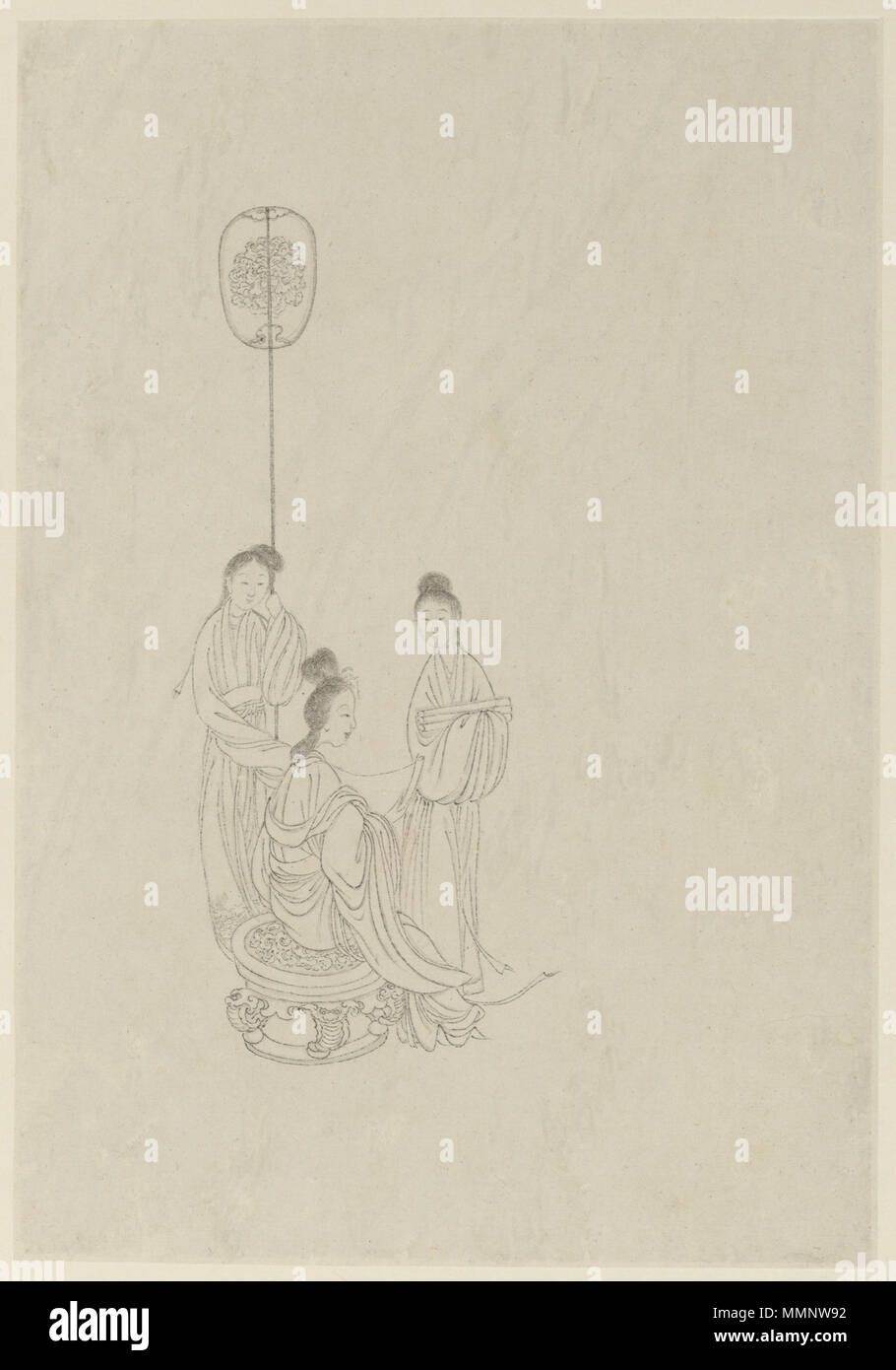 2016.362un?t donne famose (列女圖). 1799. Donne Famose, 1799 (E) Foto Stock