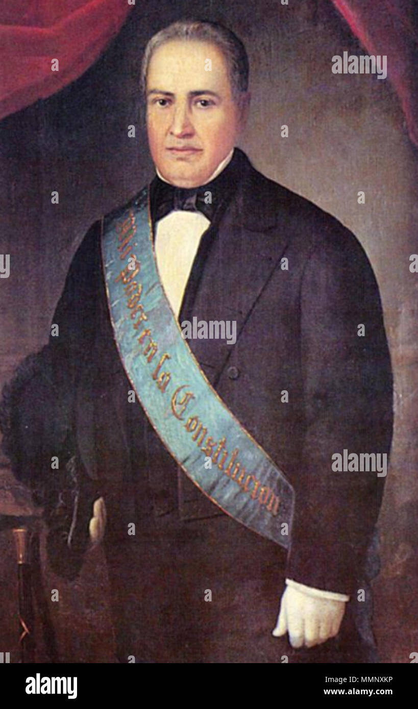 . Español: Presidente de Ecuador 16 3 Vicente Ramon Roca Foto Stock