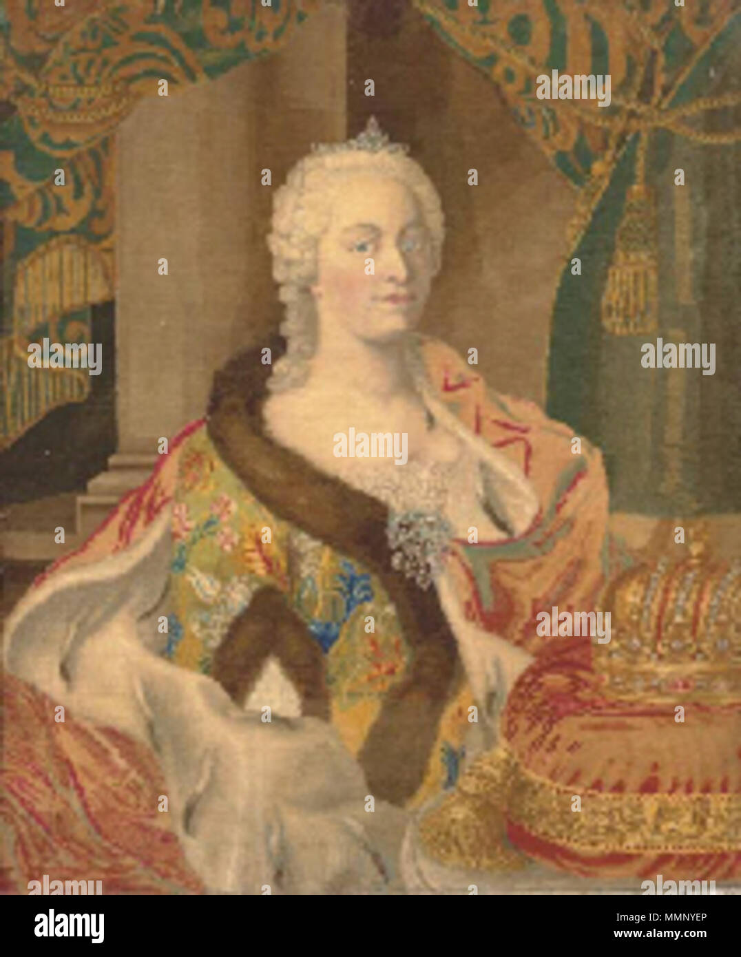 L'Imperatrice Maria-Theresa di Austria ... 20 A imperatriz Maria-Teresa Foto Stock