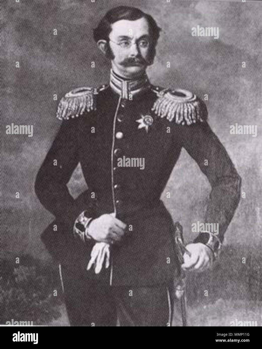 Deutsch: Adolph Wilhelm Carl August Friedrich von Nassau-Weilburg inglese: Adolphe, il Granduca del Lussemburgo Nederlands: Adolf van Luxemburg . Data sconosciuta. 28 Adolph I. di Lussemburgo Foto Stock