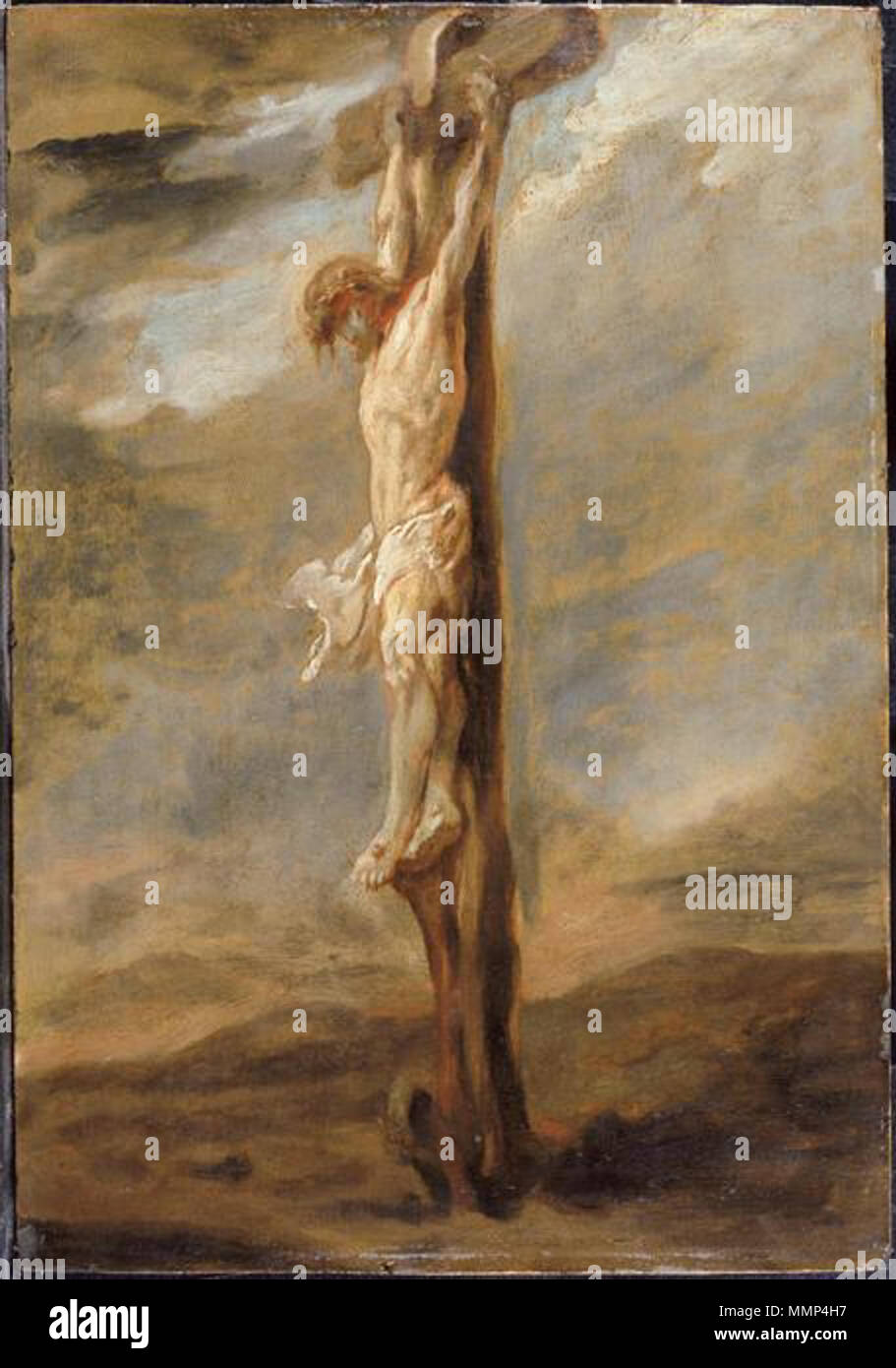 Dopo Rembrandt - Crocifissione - musée Bonnat Foto Stock