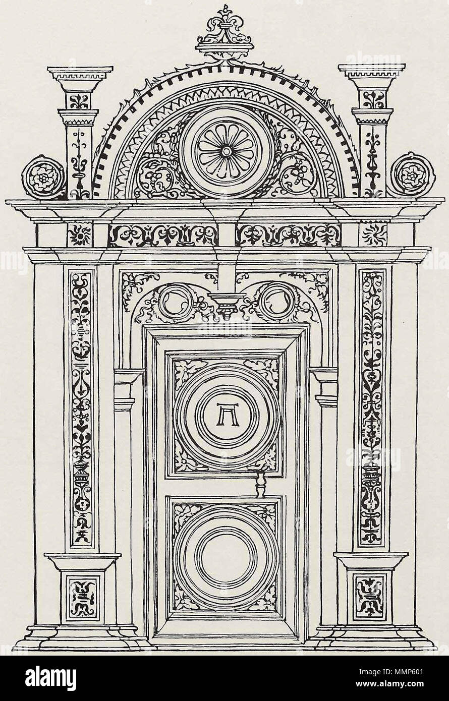 . Deutsch: Entwurf eines portali Technik: Holzschnitt, Maße: 25,4 × 16,7 cm, Sammlung: Staatliche Kunstsammlungen Dresden, Kupferstich-Kabinet . tra 1525 e 1530. Albrecht Altdorfer (1480-1538) Descrizione pittore tedesco, disegnatore e incisore e architetto Data di nascita e morte circa 1480 12 febbraio 1538 Luogo di nascita e morte Altdorf o Regensburg Regensburg sede di lavoro Regensburg competente controllo : Q153746 VIAF:?100221829 ISNI:?0000 0001 2145 2119 ULAN:?500031250 LCCN:?n50053721 NLA:?35003981 WorldCat Albrecht Altdorfer Portal Foto Stock