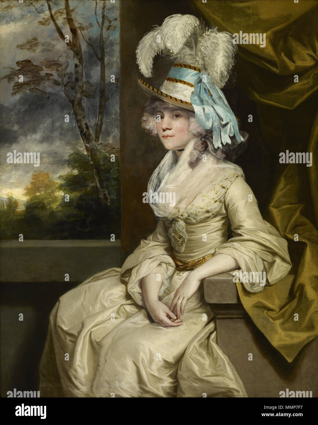 Elizabeth, contessa di Warwick. circa 1780. Elizabeth, Lady Taylor - Reynolds c. 1780 Foto Stock