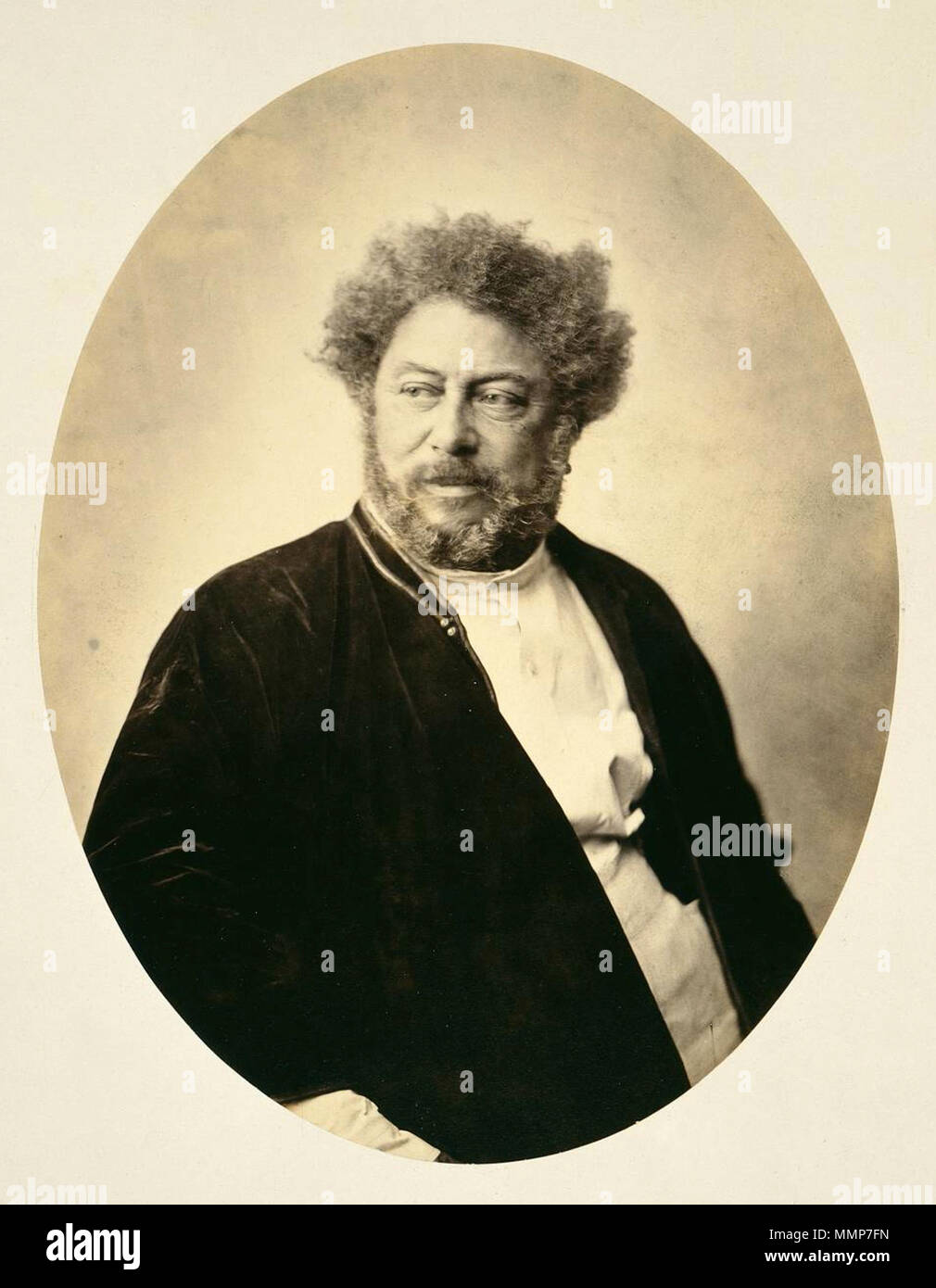 . Français : Alexandre Dumas père en costume russe. Inglese: Alexandre Dumas père in costume russo. . 1859. Gustave Le Gray (1820-1884) nomi alternativi Jean-Baptiste-Gustave Le grigio; Jean Baptiste Gustave Le grigio; J. B. Gustave Le grigio; Gustave Legray; Jean Baptiste Gustave Legray Descrizione fotografo francese e pittore Data di nascita e morte 30 Agosto 1820 30 Luglio 1884 Luogo di nascita e morte Villiers-le-Bel vicino a Parigi, in Francia il Cairo competente controllo : Q982549 VIAF:?120733584 ISNI:?0000 0001 1701 3877 ULAN:?500000537 LCCN:?n86862125 GND:?119136422 WorldCat Alexandre Dumas, 1 Foto Stock