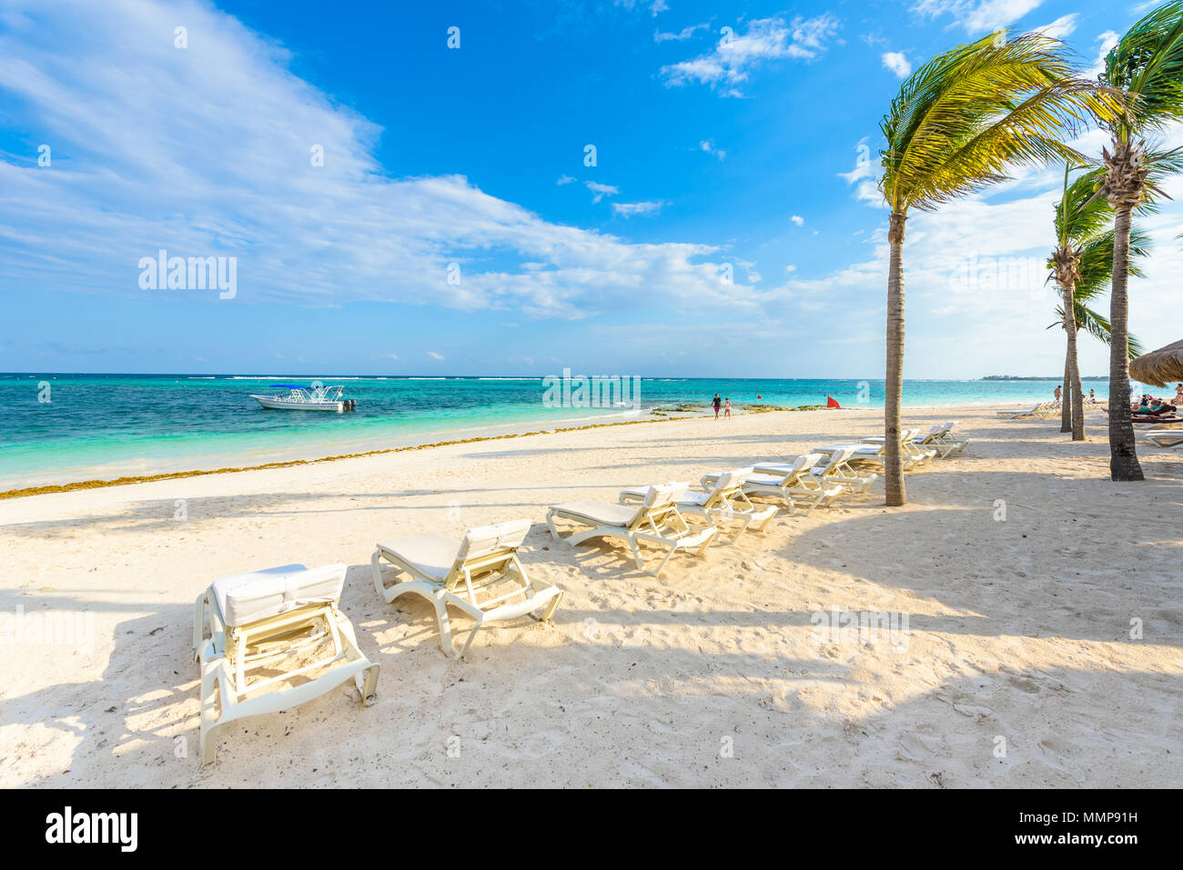 Rilassarsi Sui Lettini A Akumal Beach Riviera Maya