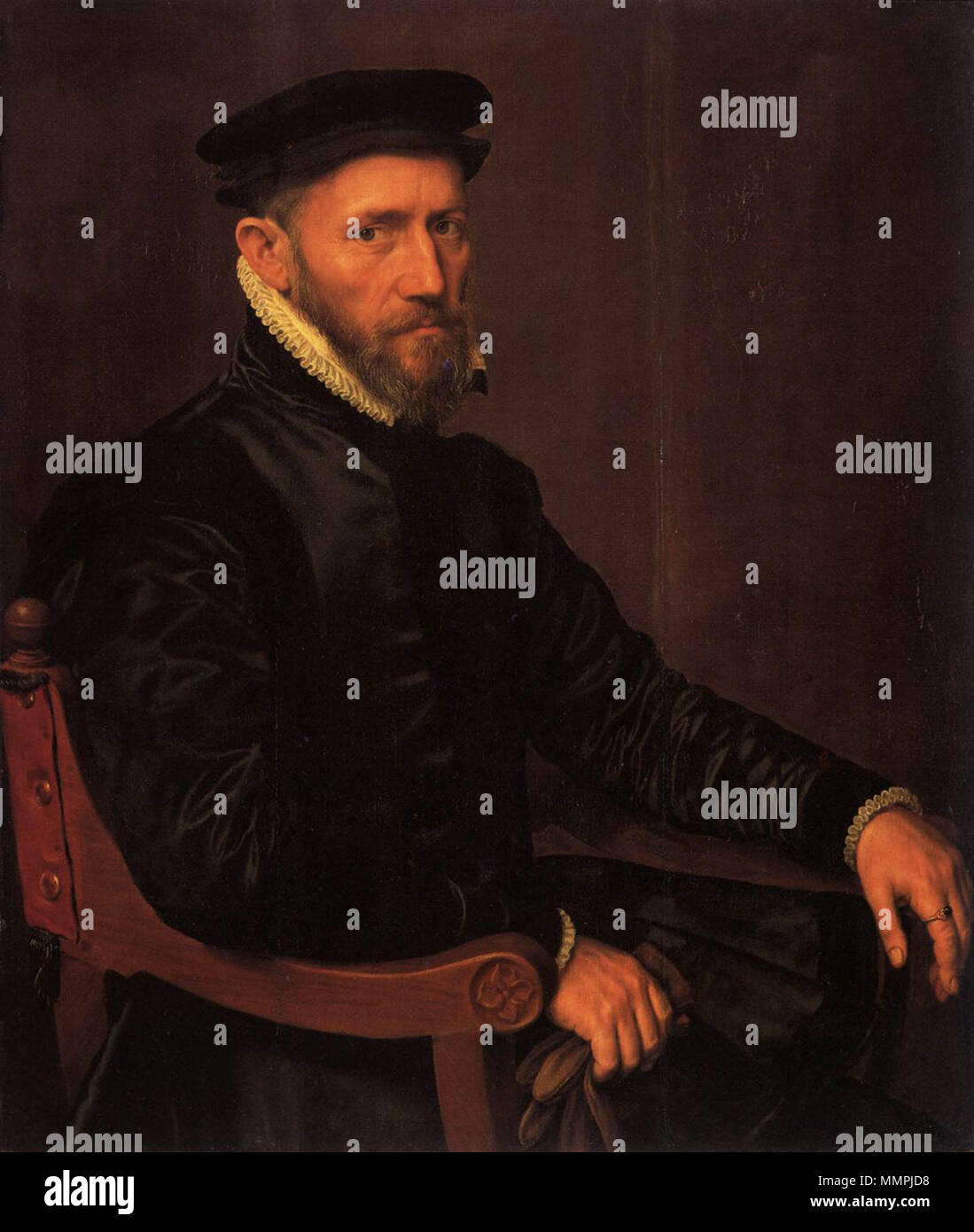 Anthonis Mor - Sir Thomas Gresham - WGA16185 Foto Stock