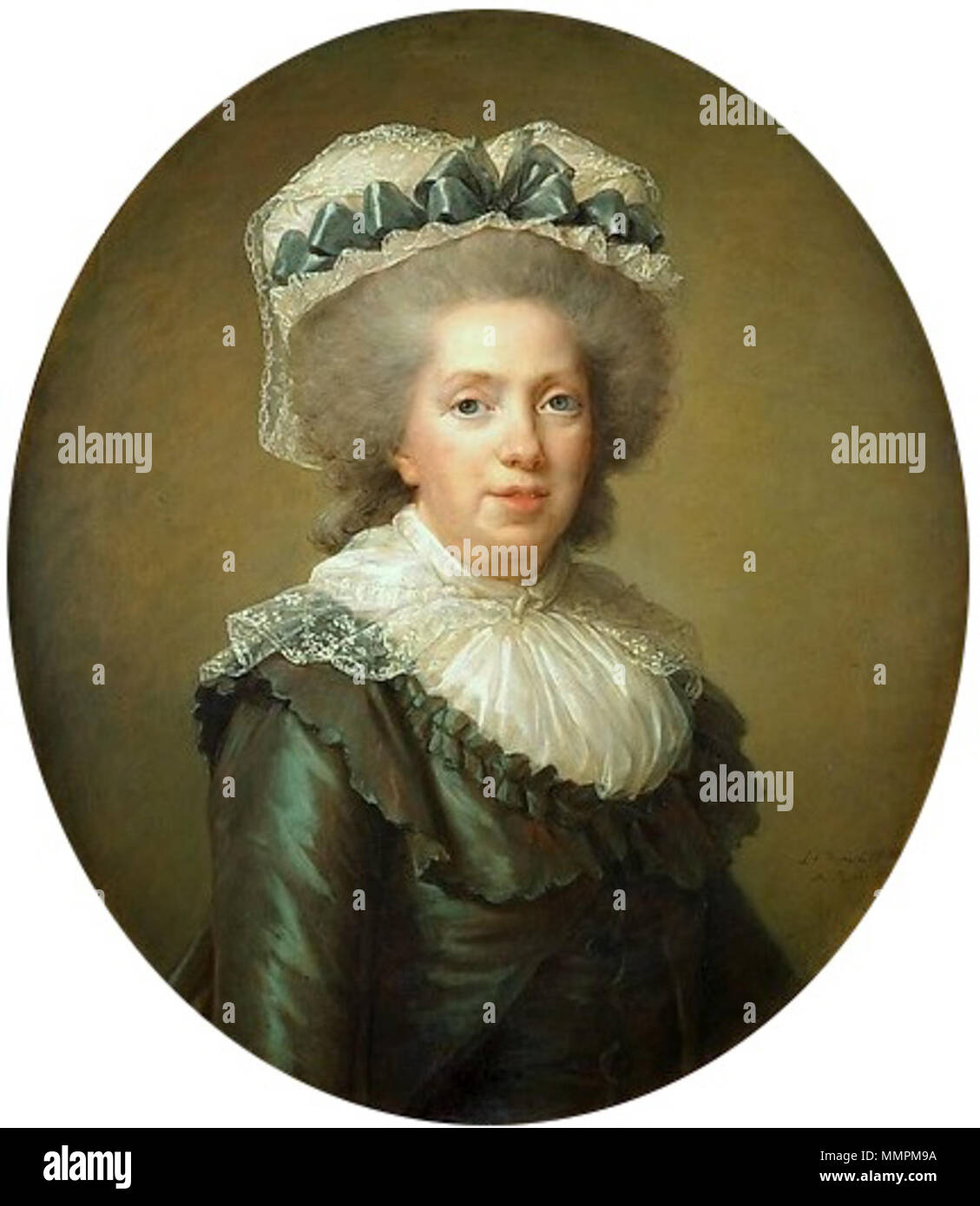 Tableau Élisabeth Vigée Le Brun - Madame Grand - Prêt à Accrocher - Multi Coloris