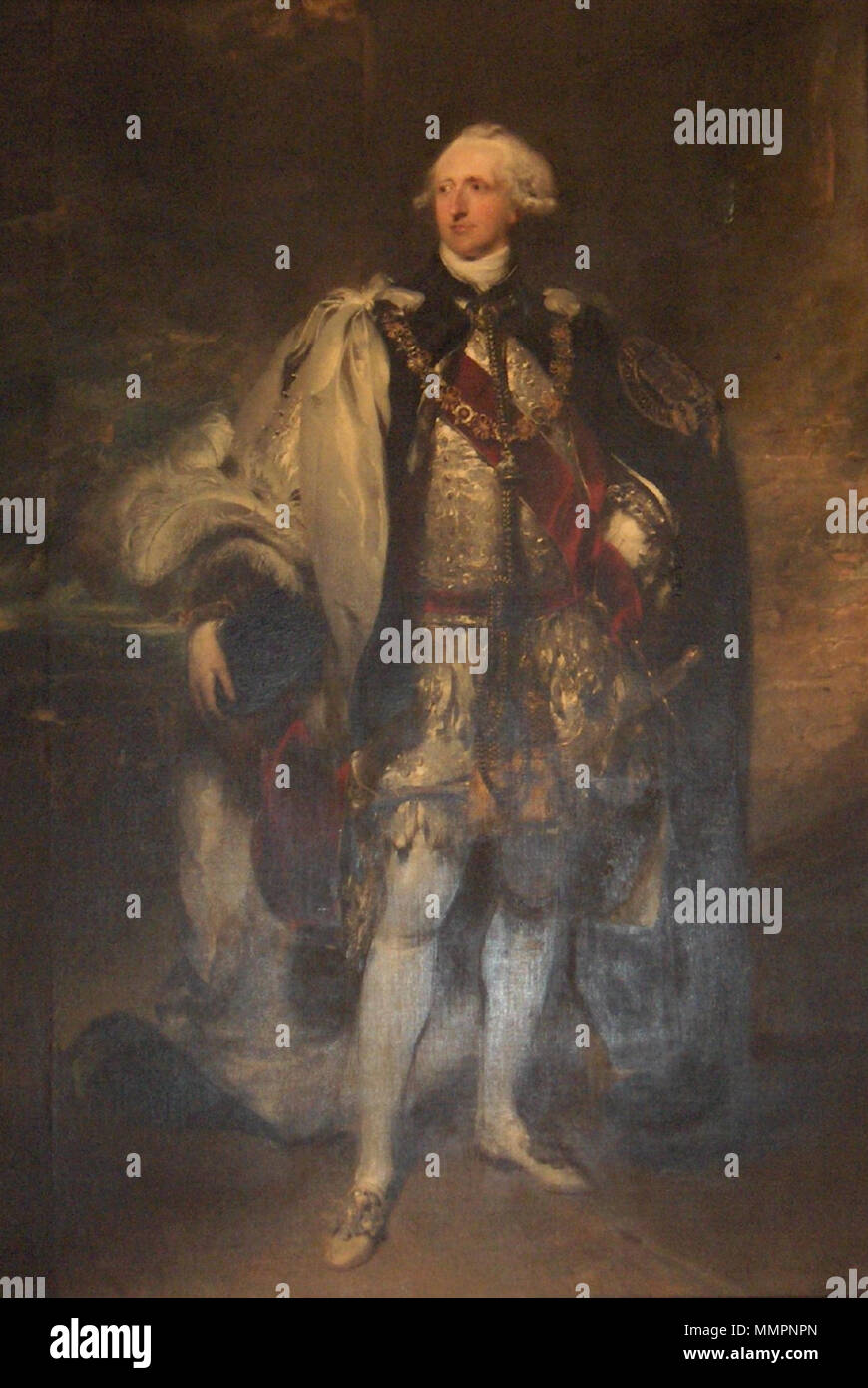 Ritratto di Francesco Osborne, quinto Duca di Leeds (1751-1799). Il XVIII secolo. Francesco Osborne da Thomas Lawrence Foto Stock