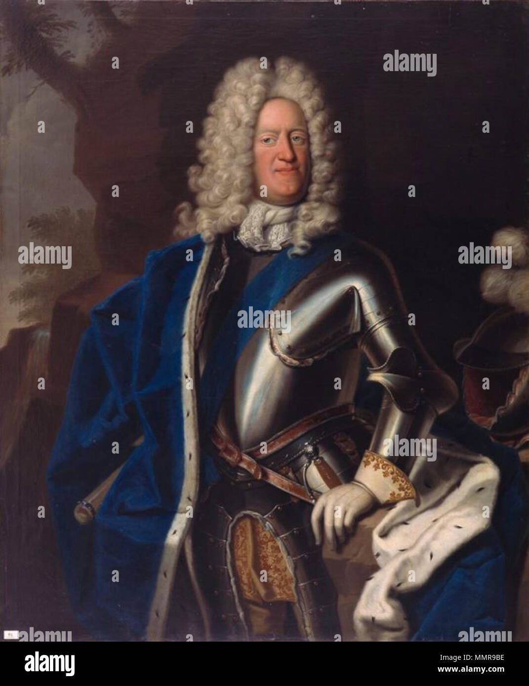 Augusto Guglielmo duca di Brunswick-Wolfenbüttel Foto Stock