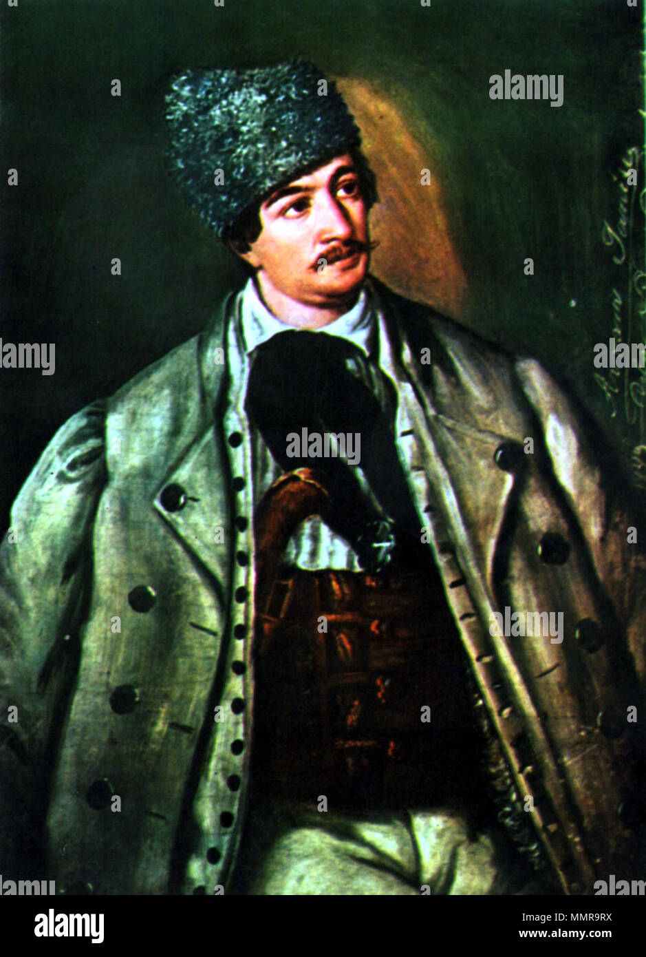 . Rivoluzionario romeno Avram Iancu (1824 - 1872) . 1849. Barbu Iscovescu (1816-1854) nomi alternativi Baruh Iehuda Iscovescu Descrizione Romanian-Jewish pittore Data di nascita e morte 24 novembre 1816 24 ottobre 1854 Luogo di nascita e morte Bucure?ti Constantinopol competente controllo : Q7188159 RKD:?127150 AvramIancu Foto Stock