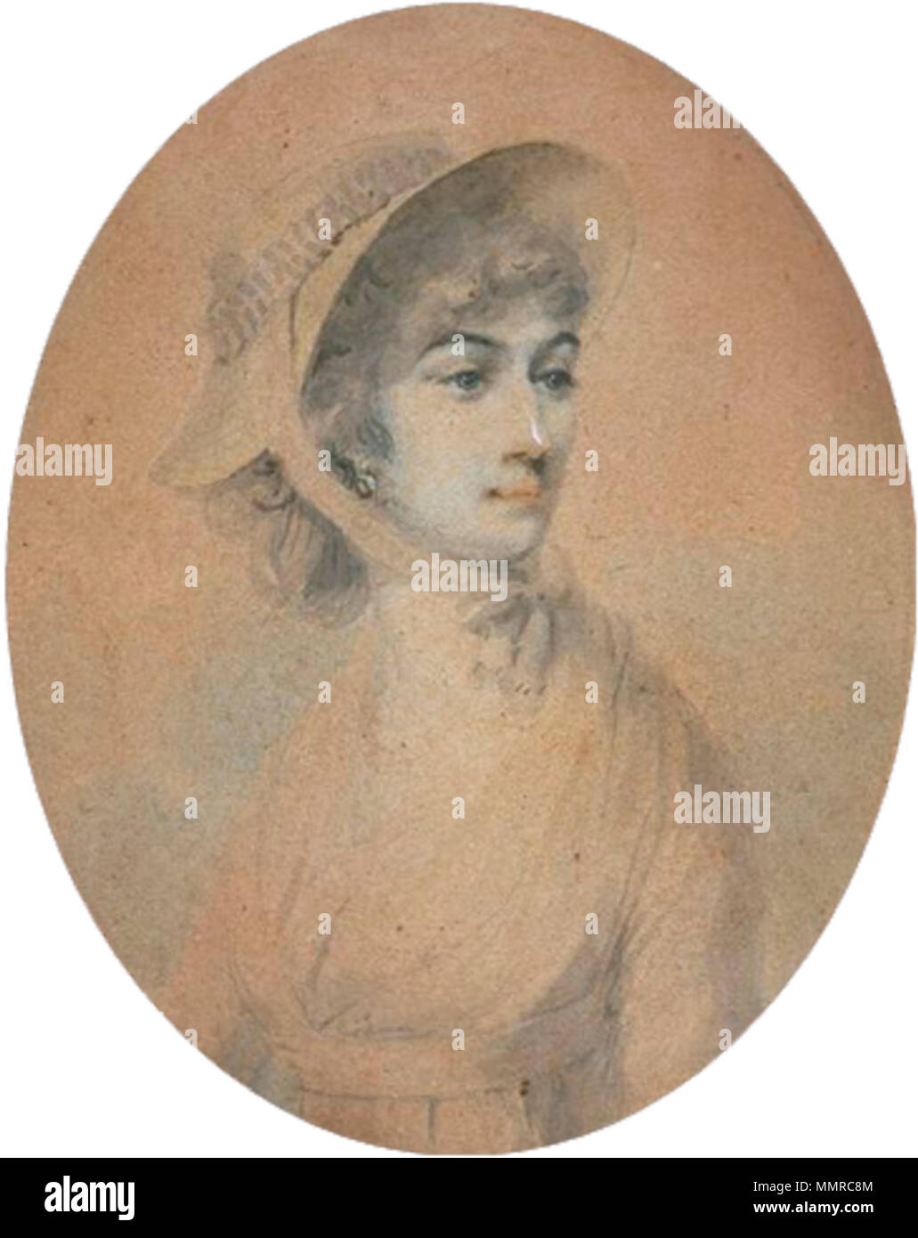 . Ritratto di signora Francesca "Fanny' Nelson (1761-1831) Signora Nelson da Daniel Orme Foto Stock