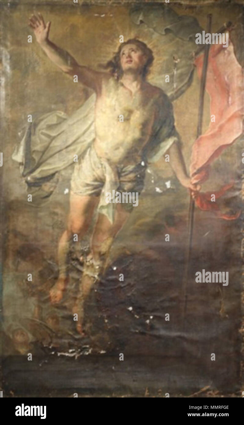 Bernard-Joseph Wamps - Résurrection du Christ Foto Stock