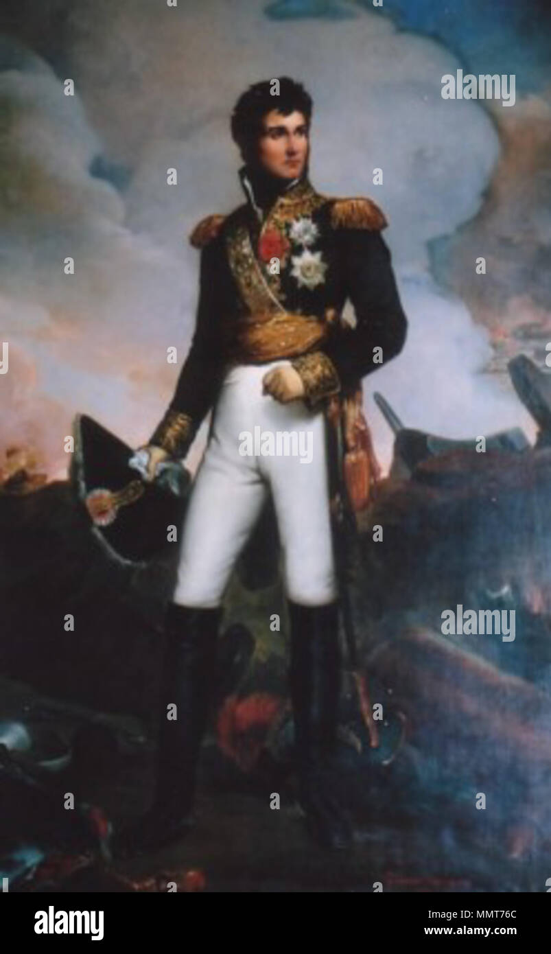 Jean Lannes, Maresciallo di Francia. 1810. Lannes par Volpeliere Foto Stock