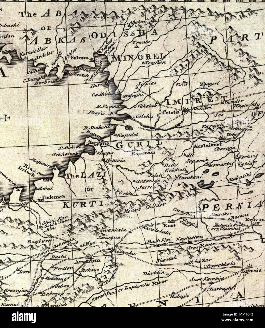 Inglese Dell Anatolia O Asia Minore Con La Siria E Ad Altre Province Dell Impero Turco