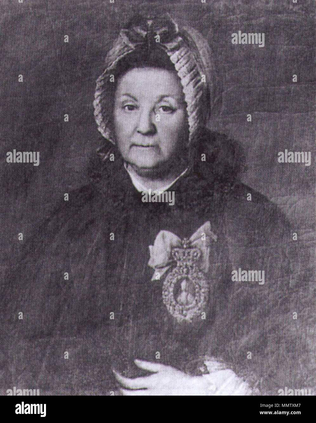 Ritratto di Daria Potemkina. 1770s. Daria Potemkina Foto Stock