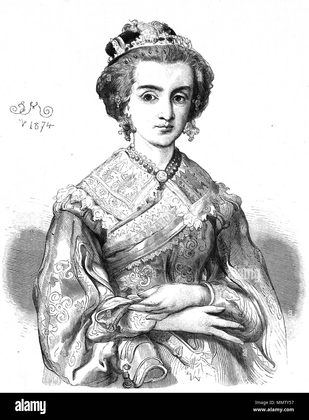 . Polski: Cecylia Renata Habsburżanka . 1874. Jan Matejko (1838-1893) nomi alternativi Jan Matejko Alojzy; Johann Matejko; Jana Matejki; j. matejko; jan matejko; J. Mateijko; Matejko Descrizione Polish-Austro-pittore ungherese e docente universitario Data di nascita e morte 24 Giugno 1838 1 Novembre 1893 Luogo di nascita e morte Cracovia Cracovia posizione Lavoro Vienna; Parigi; Autorità di Monaco di Baviera : controllo Q189117 VIAF:?ISNI 27863576:?0000 0001 0882 6913 ULAN:?500000325 LCCN:?n82234077 NLA:?35345706 WorldCat Cecylia-Renata Foto Stock